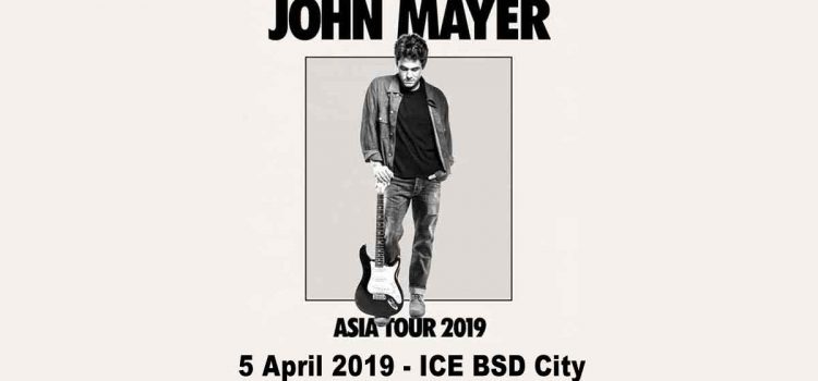 Penambahan Persediaan Tiket John Mayer World Tour 2019 dari Promotor