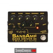 Tech 21 Sansamp Bass Driver DI: Merubah Sound Bass Murah Terdengar Mahal
