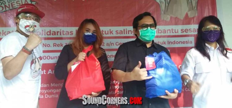 Peduli Komunitas Musik, Gerakan 1000 Untuk Indonesia Adakan Donasi Kemanusian
