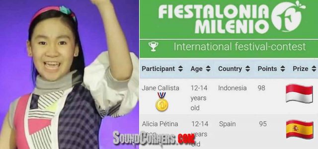 Jane Callista Juarai Kompetisi Vokal Online Di Eropa dan Amerika