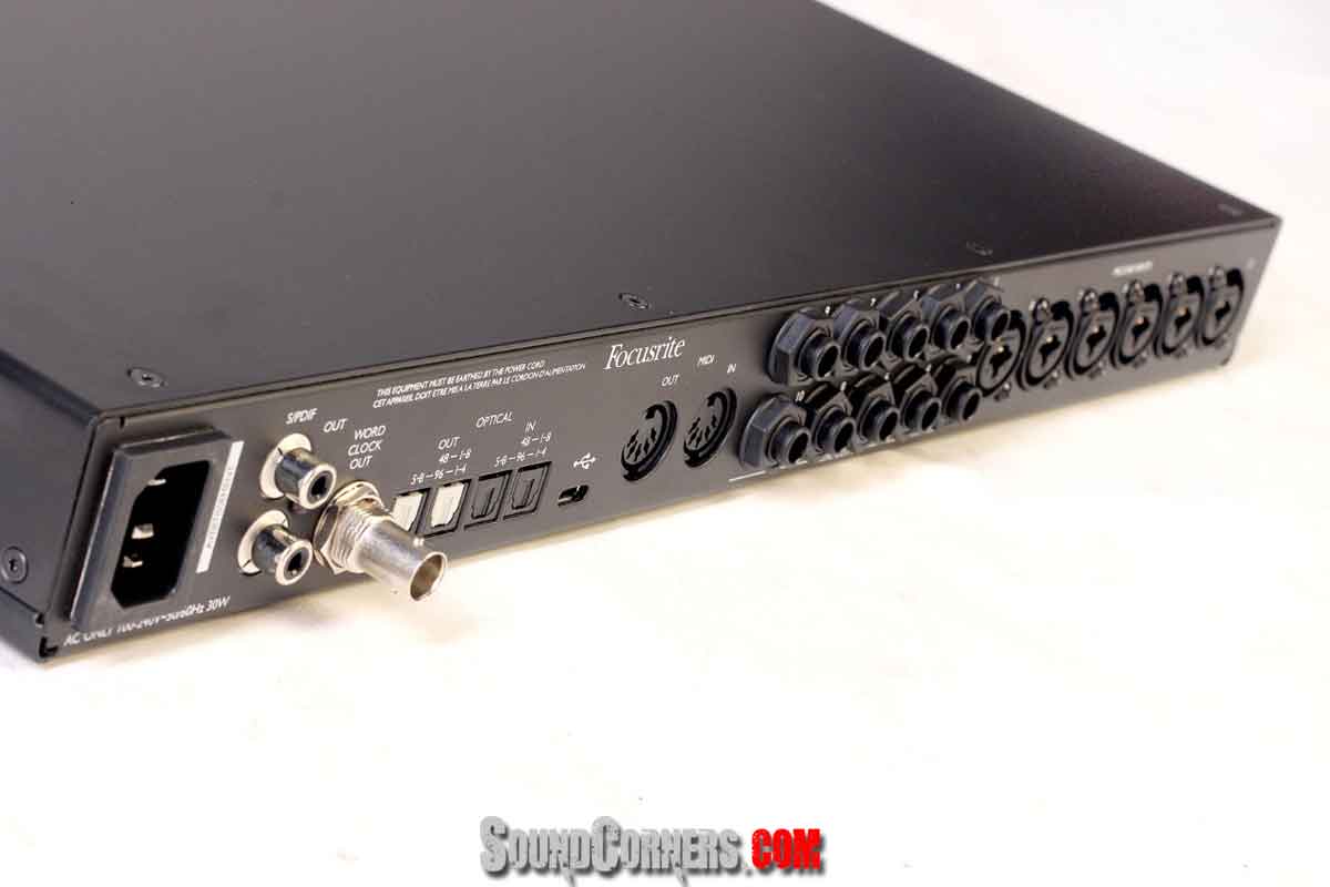Focusrite Rack Interface Focusrite Scarlett 18i20 3rd Gen. Audio Interface Rack Dengan Built-in ...