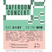 SAFE ROOM CONCERT : PERTUNJUKAN MUSIK VIRTUAL DIBUAT DAN DITONTON DARI RUANG TERAMAN