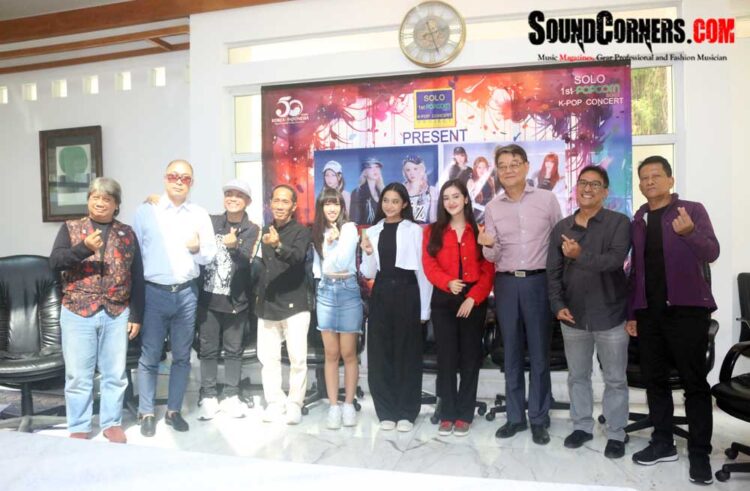 Solo 1st Popcorn Soft K-Pop Concert Project : Momentum Perayaan 50 Tahun  Bilateral Budaya Indonesia dan Korea