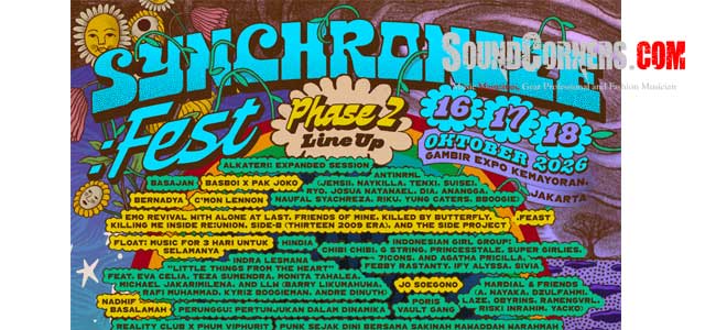 Synchronize Fest 2026 Umumkan Line Up Fase Ke-2